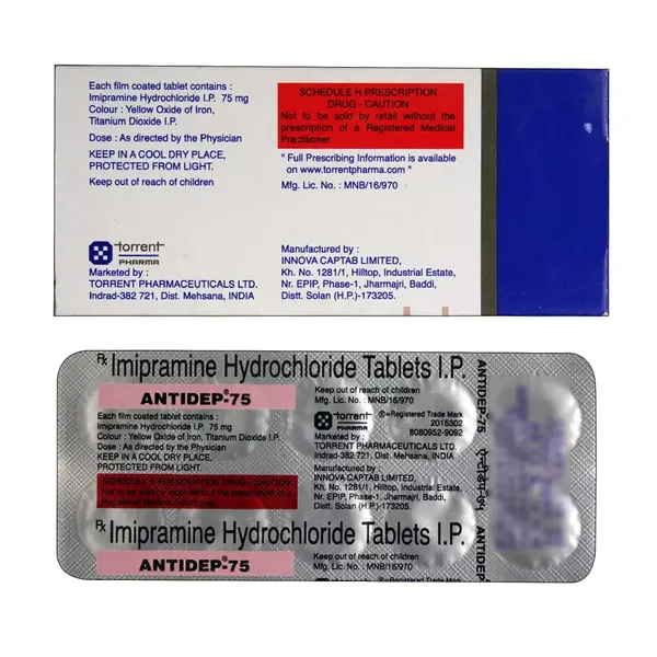 Antidep-75-mg Antidep, Imipramine