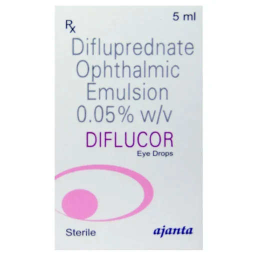 Diflucor, Difluprednate Drop, Diflucor Eye Drops
