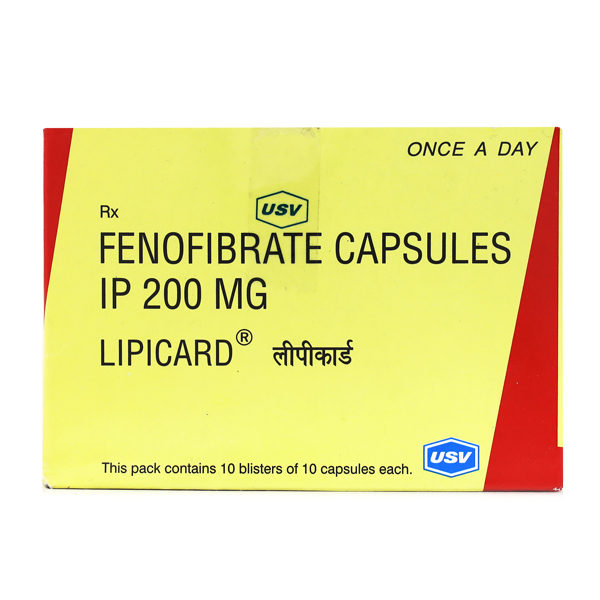 Lipicard, fenofibrate
