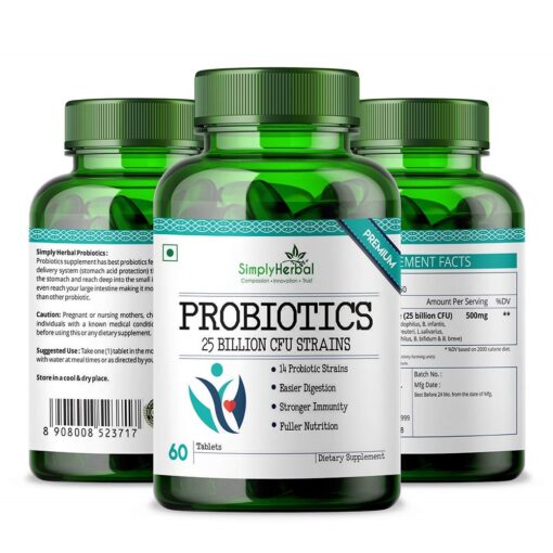 Probiotics 25 Billion CFU, Probiotics