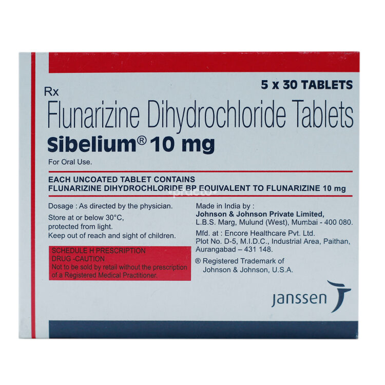 Sibelium-10-mg Sibelium, Flunarizine Dihydrochloride