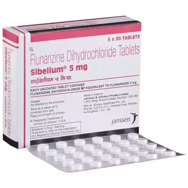 Sibelium-5-mg Sibelium, Flunarizine Dihydrochloride
