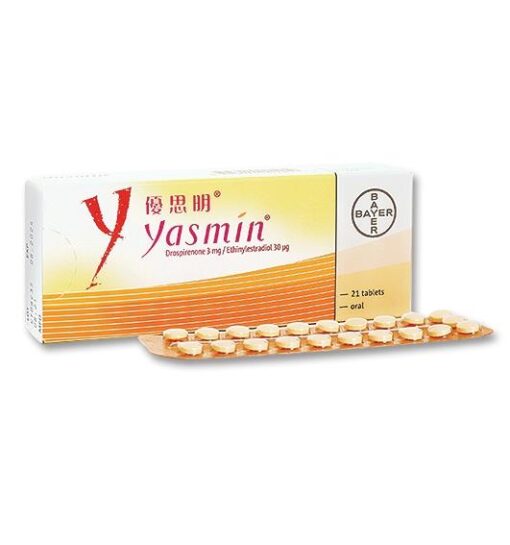 Yasmin, Drospirenon, Ethynostradiol