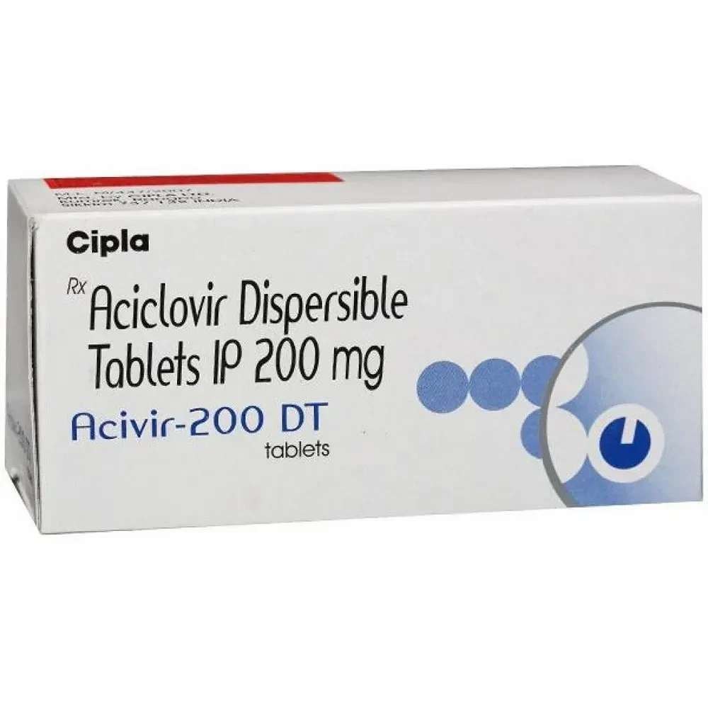 acivir-200mg-dt-acyclovir-tablet ACIVIR 200 DT,Aciclovir